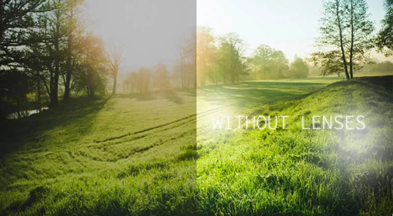 Thin and light lenses